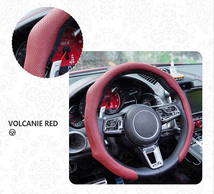 Napa Nappa Leather Steering Wheel Cover