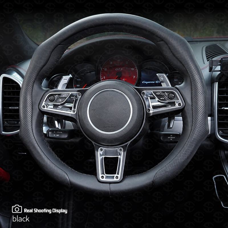 Napa Nappa Leather Steering Wheel Cover