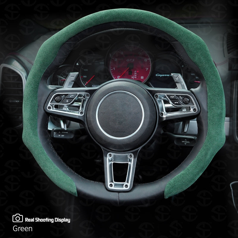 New Alcantara leather Car Steering Wheel Cover