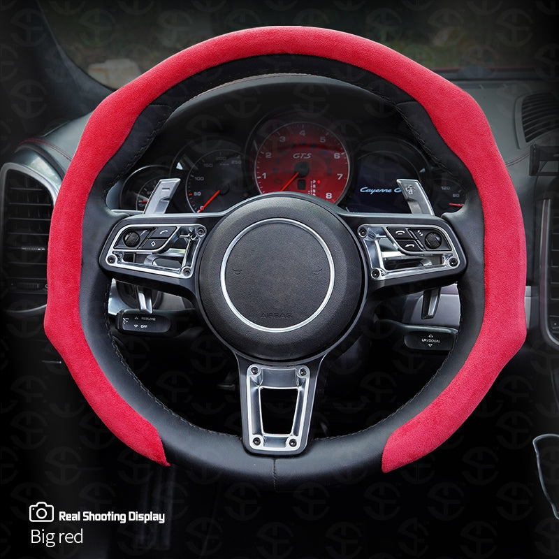 New Alcantara leather Car Steering Wheel Cover