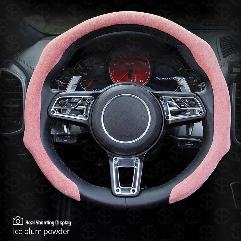 New Alcantara leather Car Steering Wheel Cover