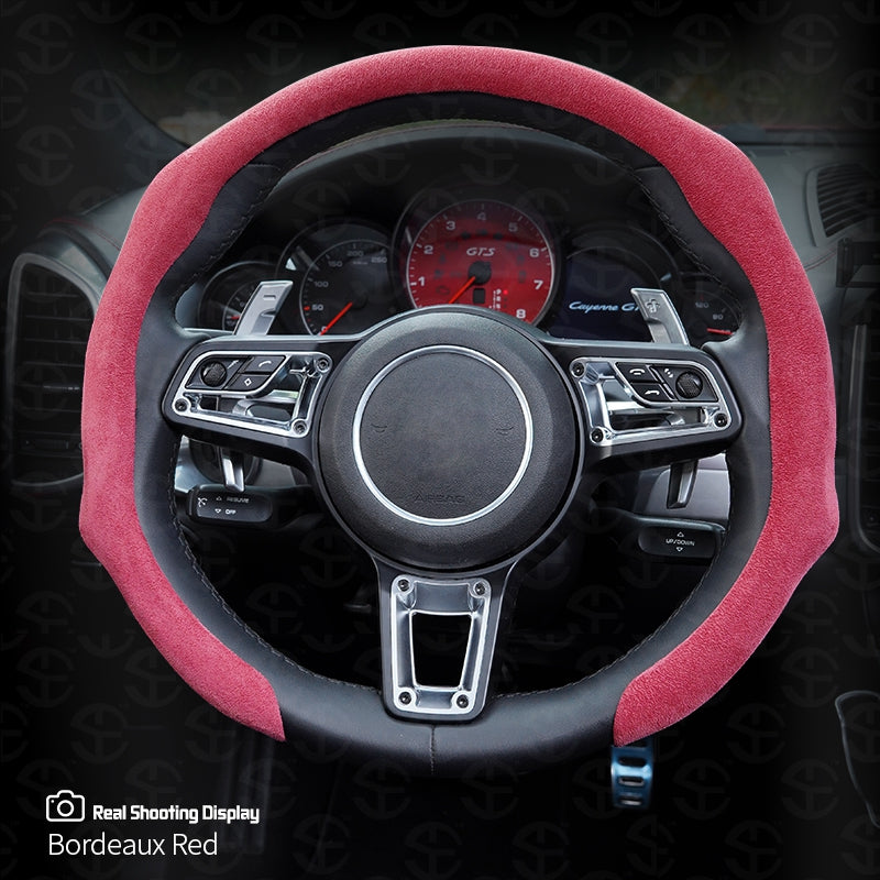 New Alcantara leather Car Steering Wheel Cover