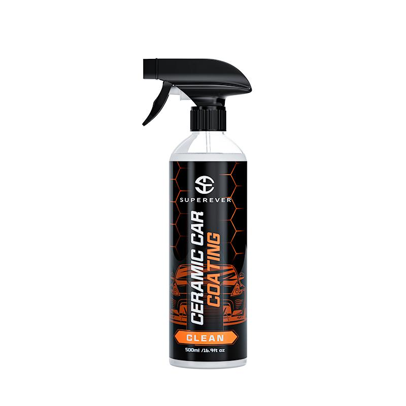 SUPEREVER Ceramic Car Coating Spray – 500ml Hydrophobic Paint Protectant